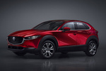 Mazda CX-30 Gama CX-30 Gama CX-30 Todo terreno Soul Red Crystal Exterior Lateral-Frontal 5 puertas