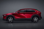 Mazda CX-30 Gama CX-30 Gama CX-30 Todo terreno Soul Red Crystal Exterior Lateral-Frontal 5 puertas