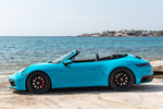 Porsche 911 Carrera S Carrera S Descapotable Azul Miami Exterior Lateral 2 puertas