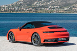Porsche 911 Carrera S Carrera S Descapotable Naranja lava Exterior Lateral-Posterior 2 puertas