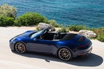 Porsche 911 Carrera 4S Carrera 4S Descapotable Azul Genti&aacute;n Metalizado Exterior Cenital-Lateral-Posterior 2 puertas
