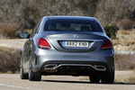 Mercedes-Benz Clase C C 220 d Berlina AMG Line Turismo Gris selenita metalizado Exterior Posterior-Lateral 4 puertas
