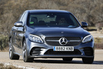 Mercedes-Benz Clase C C 220 d Berlina AMG Line Turismo Gris selenita metalizado Exterior Frontal-Lateral 4 puertas