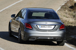 Mercedes-Benz Clase C C 220 d Berlina AMG Line Turismo Gris selenita metalizado Exterior Posterior-Lateral 4 puertas