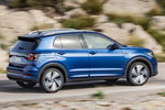 Volkswagen T-Cross 1.0 TSI 85 kW (116 CV) R Line Todo terreno Azul Arrecife metalizado Exterior Lateral 5 puertas