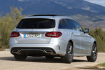 Mercedes-Benz Clase C C 200 Estate Estate AMG Line Turismo familiar Plata Iridio Exterior Posterior-Lateral 5 puertas