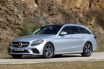 Mercedes-Benz Clase C C 200 Estate Estate AMG Line Turismo familiar Plata Iridio Exterior Frontal-Lateral 5 puertas