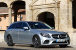 Mercedes-Benz Clase C C 200 Estate Estate AMG Line Turismo familiar Plata Iridio Exterior Lateral-Frontal 5 puertas