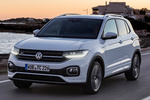 Volkswagen T-Cross 1.0 TSI 85 kW (116 CV) DSG 7 vel. R Line Todo terreno Blanco puro Exterior Frontal-Lateral 5 puertas