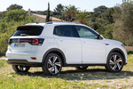 Volkswagen T-Cross 1.0 TSI 85 kW (116 CV) DSG 7 vel. R Line Todo terreno Blanco puro Exterior Posterior-Lateral 5 puertas