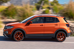 Volkswagen T-Cross 1.0 TSI 85 kW (116 CV) Sport Todo terreno Naranja Calatea metalizado Exterior Lateral 5 puertas