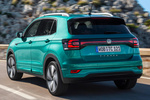 Volkswagen T-Cross 1.0 TSI 85 kW (116 CV) DSG 7 vel. R Line Todo terreno Turkesa Makena Metalizado Negro Exterior Posterior-Lateral 5 puertas