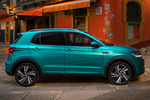 Volkswagen T-Cross 1.0 TSI 85 kW (116 CV) DSG 7 vel. R Line Todo terreno Turkesa Makena Metalizado Negro Exterior Lateral 5 puertas