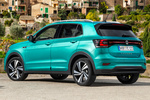 Volkswagen T-Cross 1.0 TSI 85 kW (116 CV) DSG 7 vel. R Line Todo terreno Turkesa Makena Metalizado Negro Exterior Posterior-Lateral 5 puertas