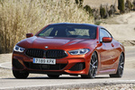 BMW Serie 8 840d xDrive con paquete M Technic Coup&eacute; Paquete M Technic Coup&eacute; Sunset Orange Exterior Frontal-Lateral 2 puertas