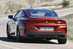 BMW Serie 8 840d xDrive con paquete M Technic Coup&eacute; Paquete M Technic Coup&eacute; Sunset Orange Exterior Posterior-Lateral 2 puertas