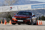 BMW Serie 8 840d xDrive con paquete M Technic Coup&eacute; Paquete M Technic Coup&eacute; Sunset Orange Exterior Maniobra de Esquiva 2 puertas