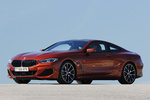 BMW Serie 8 840d xDrive con paquete M Technic Coup&eacute; Paquete M Technic Coup&eacute; Sunset Orange Exterior Lateral-Frontal 2 puertas