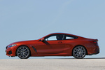 BMW Serie 8 840d xDrive con paquete M Technic Coup&eacute; Paquete M Technic Coup&eacute; Sunset Orange Exterior Lateral 2 puertas