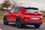 Hyundai Tucson 2.0 CRDi 136 kW (185 CV) 48V 4x4 AT N Line X Todo terreno Engine Red Exterior Lateral-Posterior 5 puertas