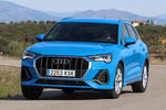 Audi Q3 35 TFSI S tronic S line (con S line interior) Todo terreno Azul Turbo Exterior Frontal-Lateral 5 puertas