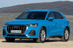 Audi Q3 35 TFSI S tronic S line (con S line interior) Todo terreno Azul Turbo Exterior Frontal-Lateral 5 puertas