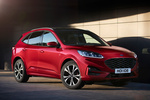 Ford Kuga 2.5 Duratec PHEV PHEV ST-Line X con pack ST-Line Todo terreno Rojo Lucid Exterior Lateral-Frontal 5 puertas