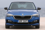 Skoda Scala 1.5 TSI 110 kW (150 CV) Gama Scala (2019) Turismo Azul Race Metalizado Exterior Frontal 5 puertas