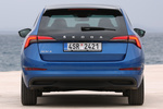 Skoda Scala 1.5 TSI 110 kW (150 CV) Gama Scala (2019) Turismo Azul Race Metalizado Exterior Posterior 5 puertas