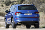Skoda Kodiaq 2.0 TDI 176 kW (240 CV) DSG 4x4 RS (7 plazas) Todo terreno Azul Race Metalizado Exterior Posterior-Lateral 5 puertas