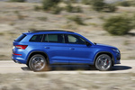 Skoda Kodiaq 2.0 TDI 176 kW (240 CV) DSG 4x4 RS (7 plazas) Todo terreno Azul Race Metalizado Exterior Lateral 5 puertas