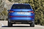 Skoda Kodiaq 2.0 TDI 176 kW (240 CV) DSG 4x4 RS (7 plazas) Todo terreno Azul Race Metalizado Exterior Posterior 5 puertas