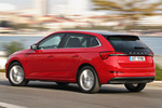 Skoda Scala 1.0 TSI 85 kW (115 CV) Style Turismo Rojo Velvet Metalizado Exterior Posterior-Lateral 5 puertas