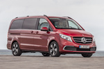 Mercedes-Benz Clase V V 300d Exclusive Monovolumen Rojo Jacinto Metalizado Exterior Lateral-Posterior 4 puertas