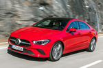 Mercedes-Benz CLA 200 Coup&eacute; Gama CLA Coup&eacute; Turismo Rojo Jupiter Exterior Frontal-Lateral 4 puertas