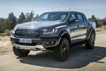Ford Ranger Raptor 2.0 TDCI 157 kW (213 CV) 4x4 Aut. Raptor Doble Cabina Pick up Gris Conquer Exterior Frontal-Lateral 4 puertas