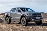 Ford Ranger Raptor 2.0 TDCI 157 kW (213 CV) 4x4 Aut. Raptor Doble Cabina Pick up Gris Conquer Exterior Frontal-Lateral 4 puertas