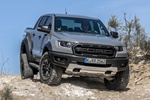 Ford Ranger Raptor 2.0 TDCI 157 kW (213 CV) 4x4 Aut. Raptor Doble Cabina Pick up Gris Conquer Exterior Frontal-Lateral 4 puertas