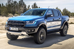 Ford Ranger Raptor 2.0 TDCI 157 kW (213 CV) 4x4 Aut. Raptor Doble Cabina Pick up Azul Ford Performance Exterior Lateral-Frontal 4 puertas