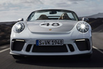 Porsche 911 Speedster Speedster con paquete Heritage Design Descapotable Plata GT Metalizado Exterior Frontal 2 puertas