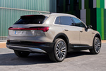 Audi e-tron 55 quattro Advanced Todo terreno Beige Siam Exterior Posterior-Lateral 5 puertas