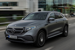 Mercedes-Benz EQC 400 4MATIC AMG Line Todo terreno Gris Selenit Magno Exterior Lateral-Frontal 5 puertas