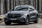 Mercedes-Benz EQC 400 4MATIC AMG Line Todo terreno Gris Selenit Magno Exterior Lateral-Frontal 5 puertas