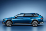 Skoda Superb Scout Combi Scout Turismo familiar Azul Race Metalizado Exterior Lateral 5 puertas