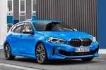 BMW Serie 1 M135i xDrive M135i Turismo Azul Misano metalizado Exterior Lateral-Frontal 5 puertas