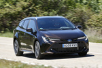 Toyota Corolla hybrid Touring Sports 180H Touring Sports Feel! (con llanta 18") Turismo familiar Marr&oacute;n Expresso Exterior Frontal-Lateral 5 puertas