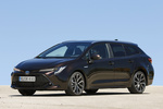 Toyota Corolla hybrid Touring Sports 180H Touring Sports Feel! (con llanta 18") Turismo familiar Marr&oacute;n Expresso Exterior Lateral-Frontal 5 puertas