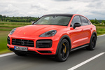 Porsche Cayenne Cayenne Turbo Coup&eacute; Cayenne Turbo Coup&eacute; Todo terreno Naranja lava Exterior Frontal-Lateral 5 puertas