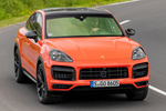Porsche Cayenne Cayenne Turbo Coup&eacute; Cayenne Turbo Coup&eacute; Todo terreno Naranja lava Exterior Frontal-Lateral 5 puertas