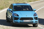 Porsche Macan Macan Macan Todo terreno Azul Miami Exterior Frontal-Lateral 5 puertas